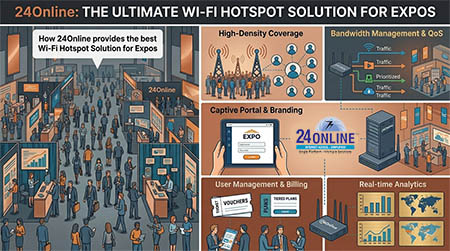 Wi-Fi Hotspot Solution for Expos