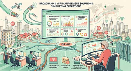 Broadband and WiFi Management Solutions: Simplifying Operations for ISPs and Telcos