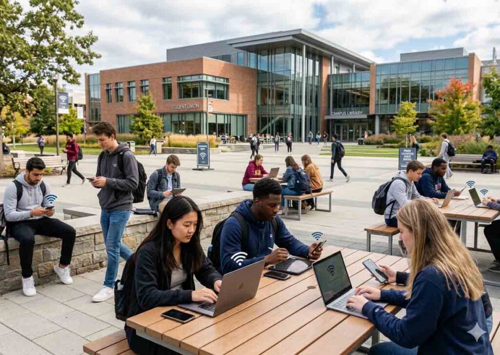 Wi-Fi Powers the Connected University Ecosystem